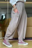 The Edit Sia Pant Mocha
